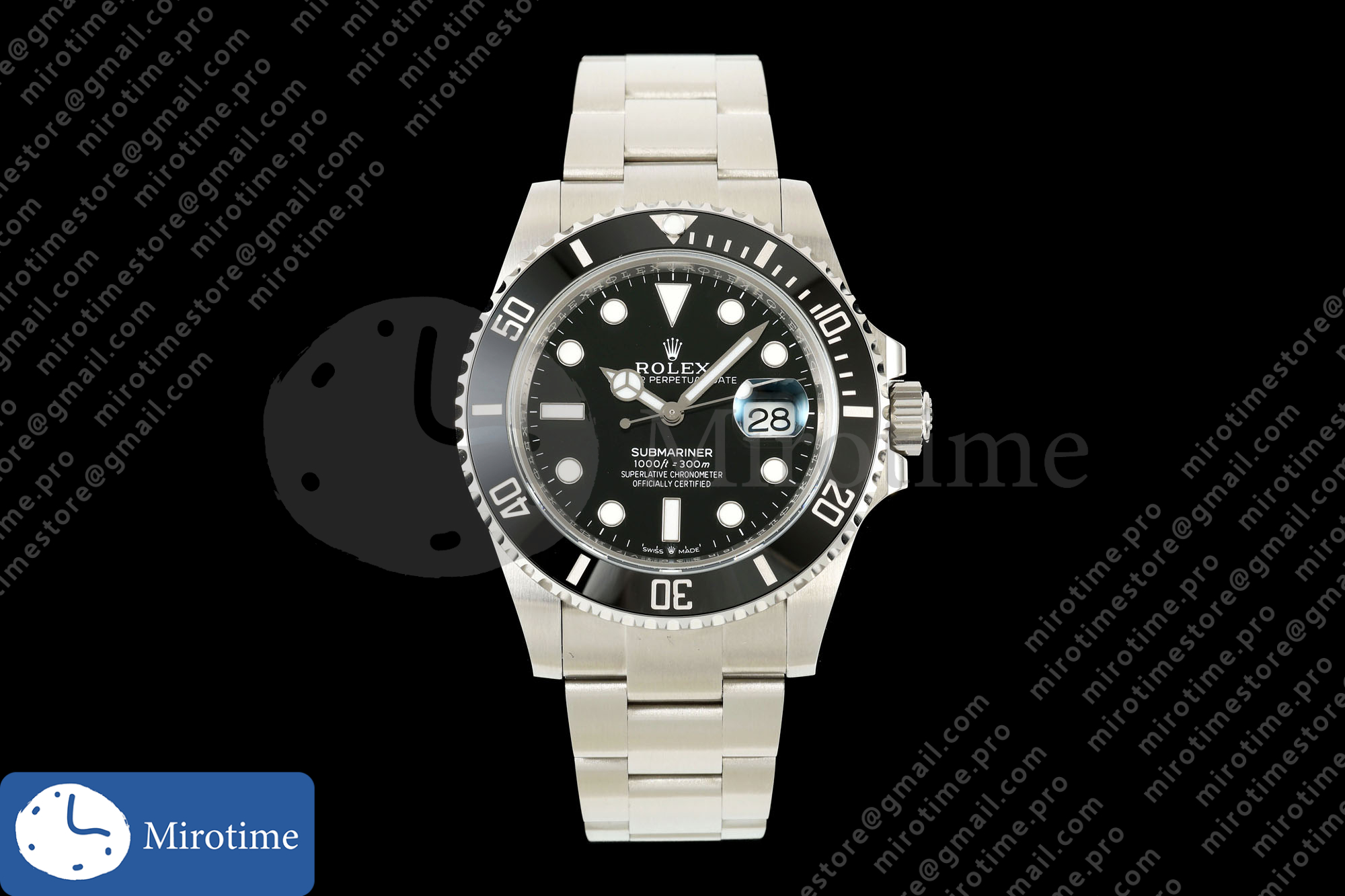 Submariner 41mm 126610 LN RICHF 1:1 Best Edition on SS Bracelet JH3235