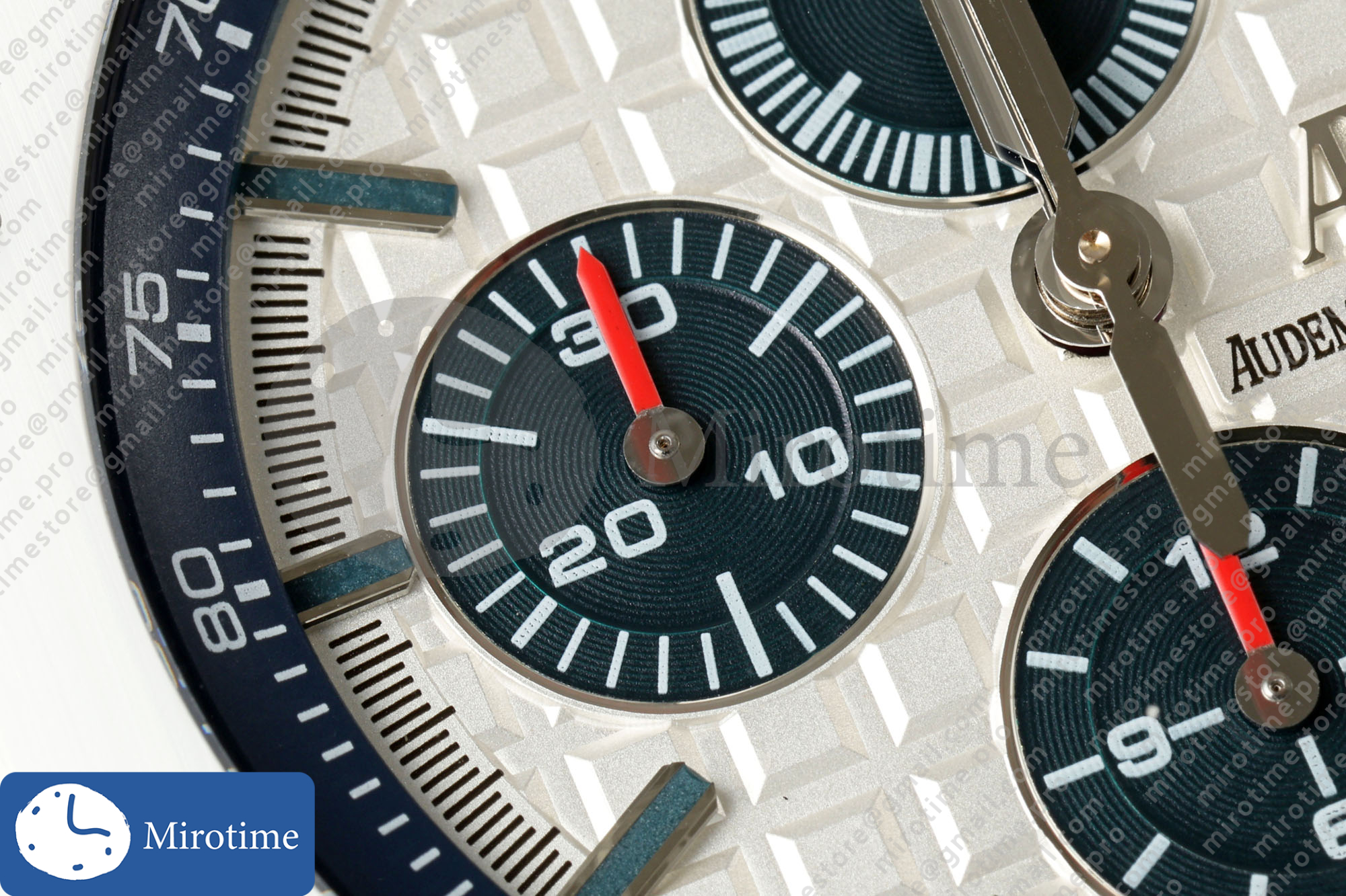 Royal Oak Offshore 44mm White Ceramic JF 1:1 Best Edition White Dial on Rubber Strap A3126 — photo 8