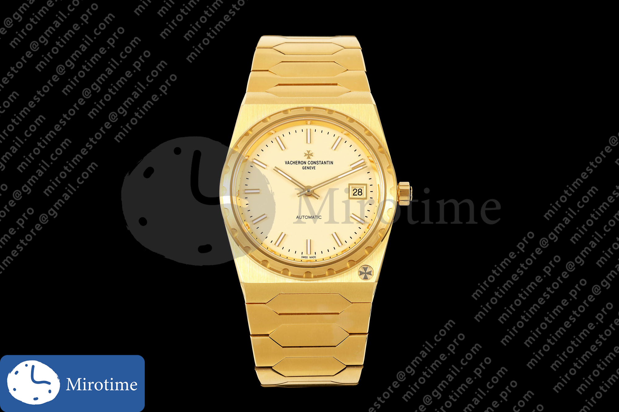 Historiques 222 YG PPF 1:1 Best Edition YG Dial on YG Bracelet A2455