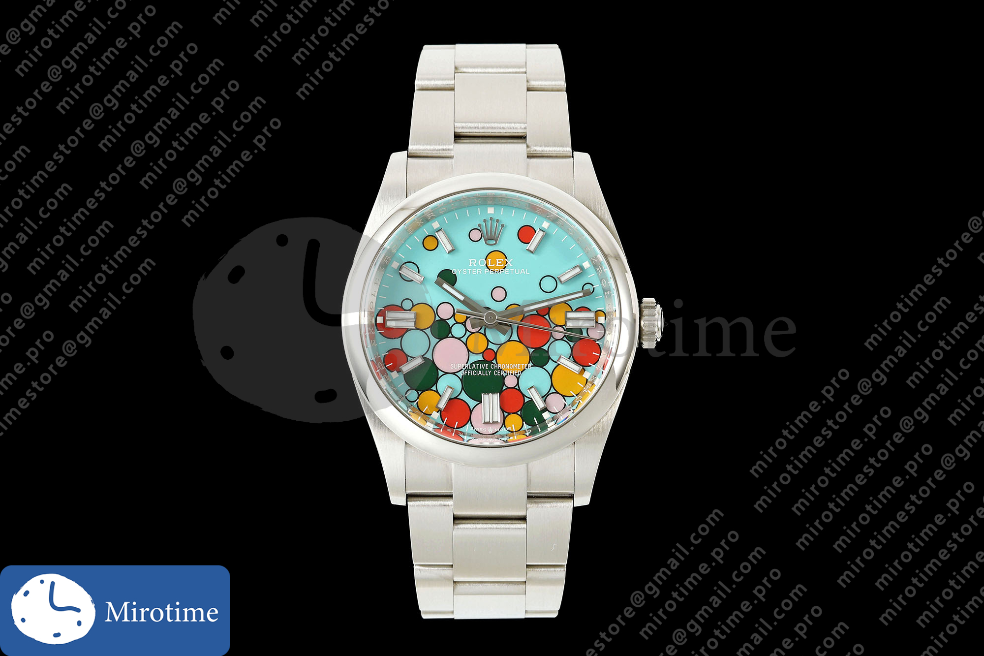 Oyster Perpetual 124300 41mm Clean Plus 1:1 Best Edition 904L Steel Celebration Dial DD3230