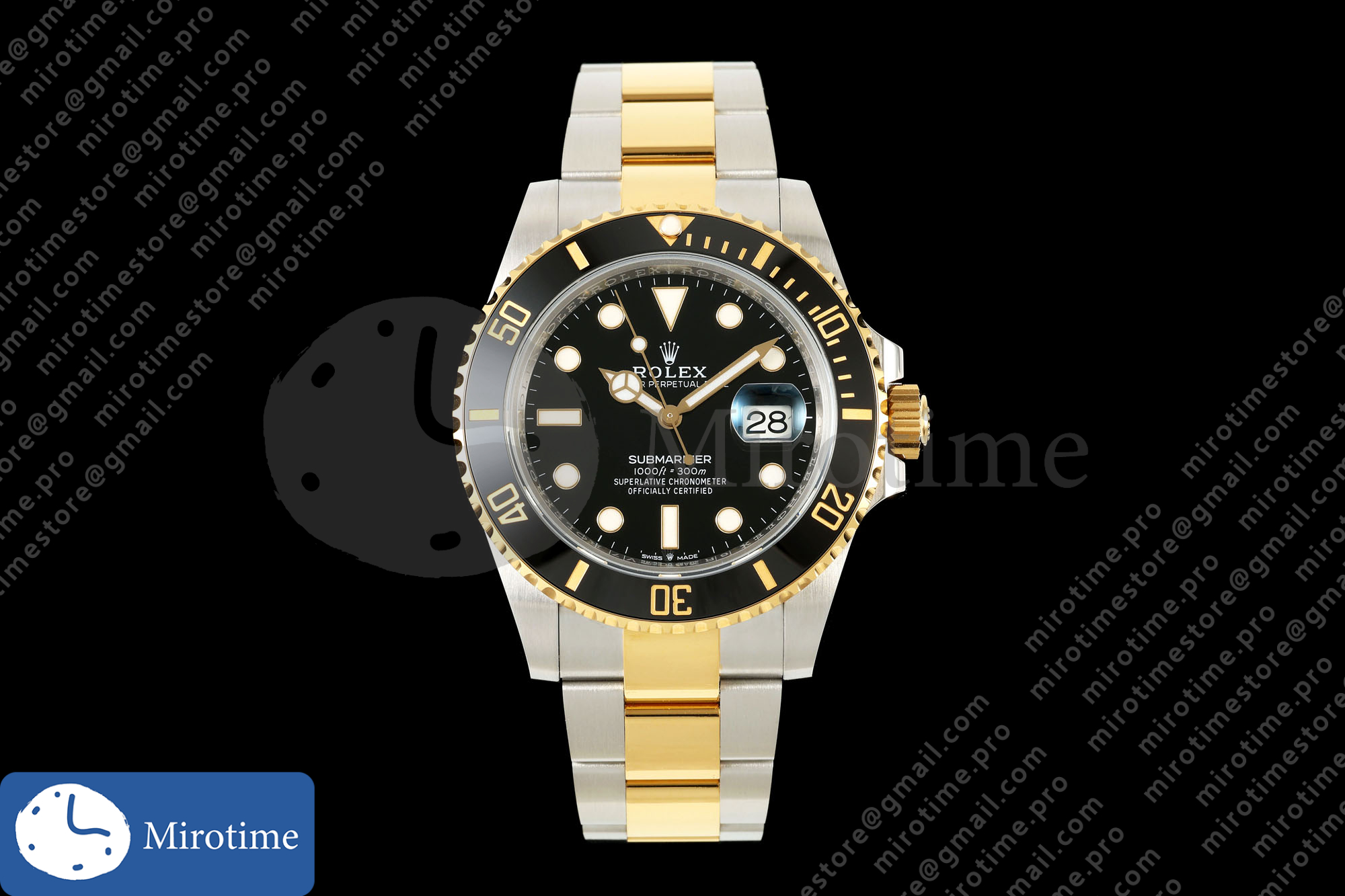 Submariner 41mm 126613 LN RCF 1:1 Best Edition on SS/YG Bracelet JH3235