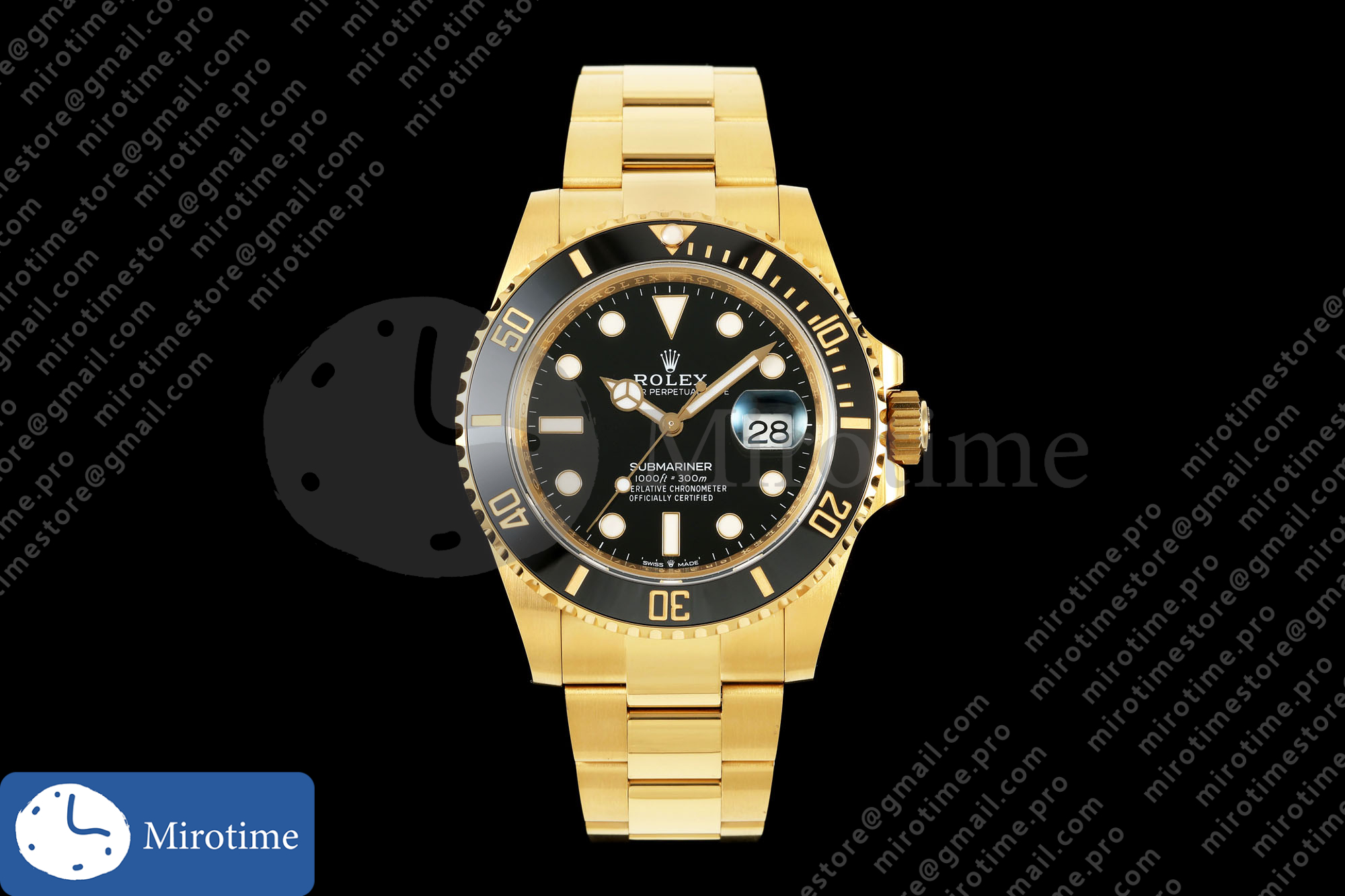 Submariner 41mm 126618 LN RCF 1:1 Best Edition on YG Bracelet JH3235