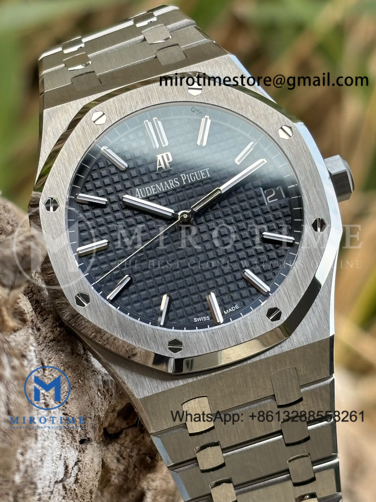 Royal Oak 41mm 15500 SS/SS Blue Dial VSF DD4302 Super Clone