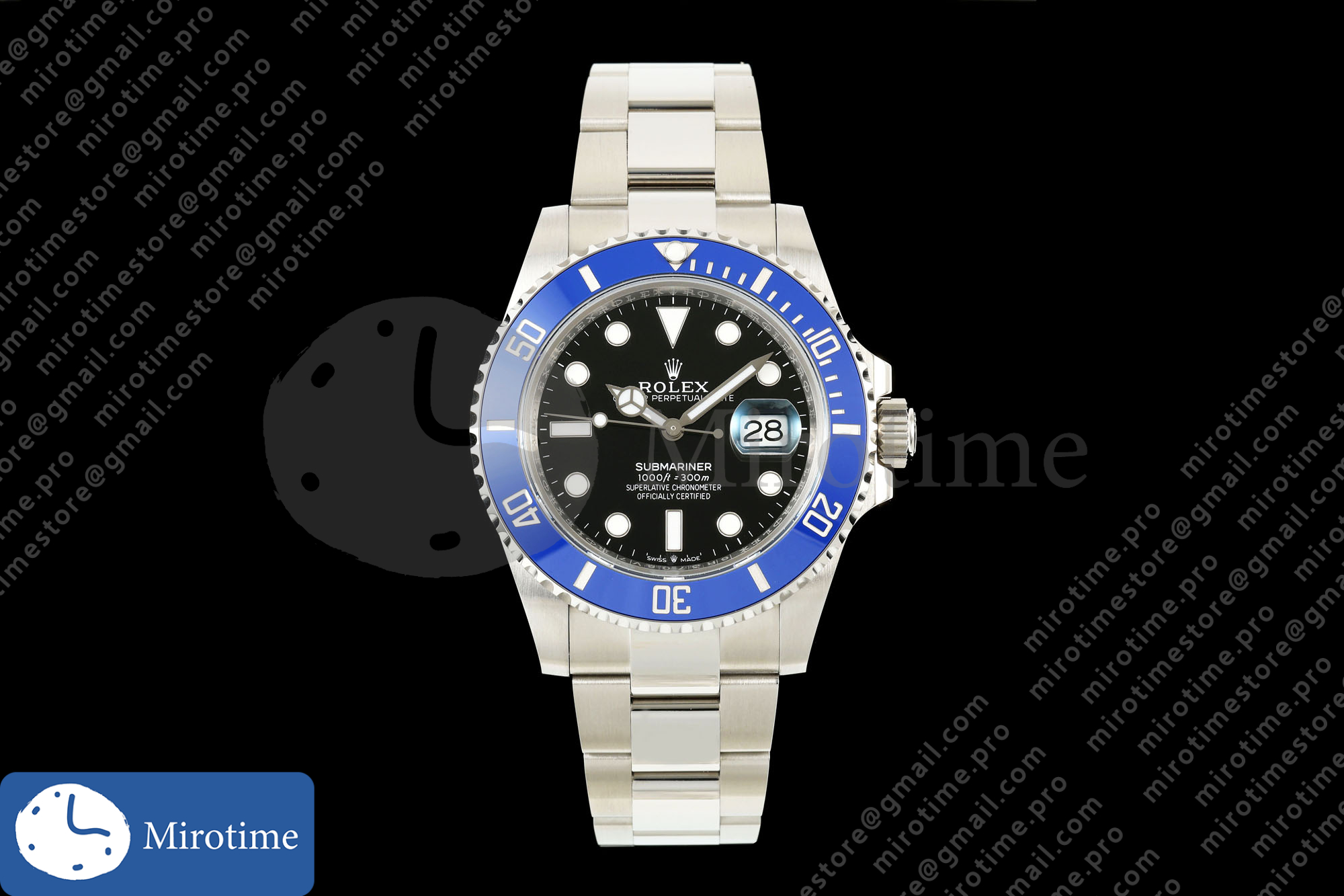 Submariner 41mm 126619 LB RCF 1:1 Best Edition on SS Bracelet JH3235