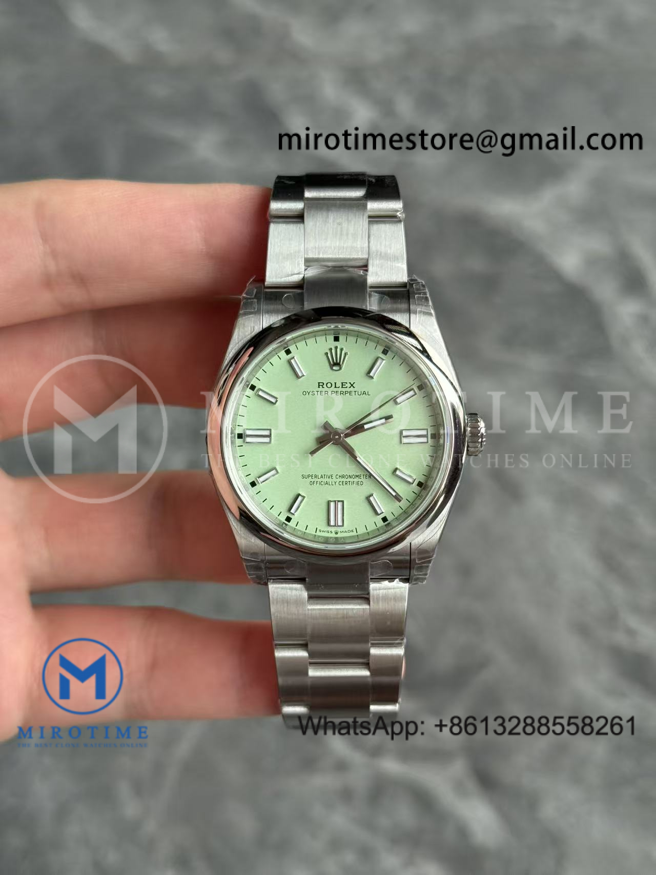 VS 2025 New Oyster Perpetual 36mm Pistachio Green
