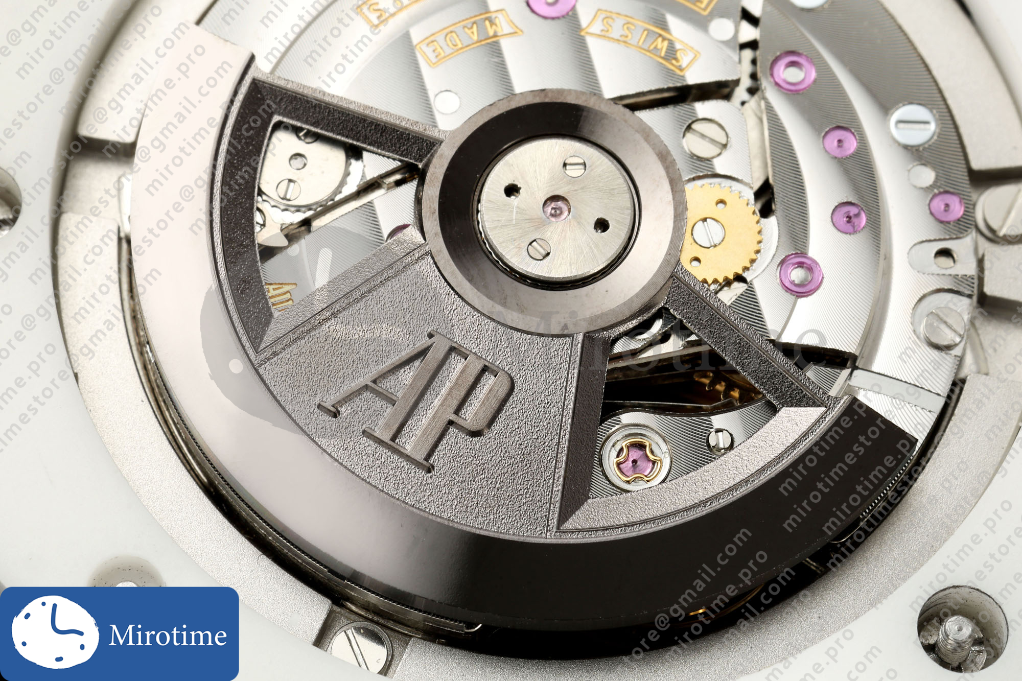 Royal Oak Offshore 44mm White Ceramic JF 1:1 Best Edition White Dial on Rubber Strap A3126 — photo 14