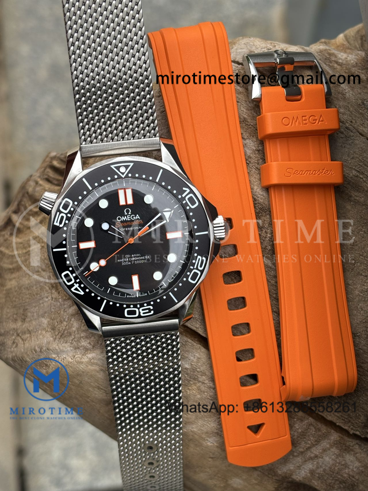 OMEGA Seamaster 300M Orange Accent 42MM