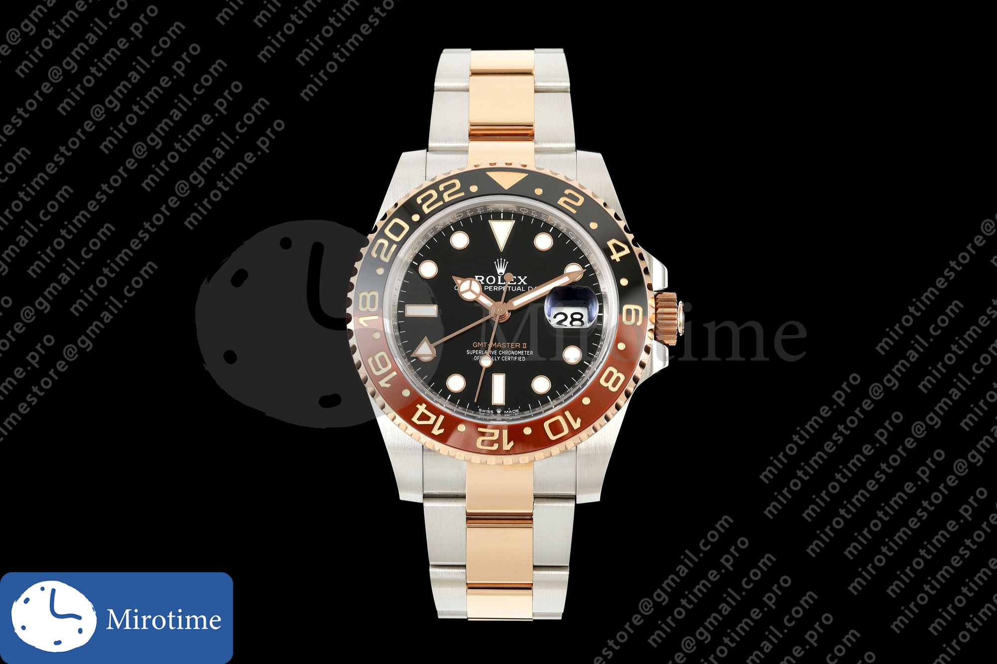GMT Master II 126711 CHNR SEEK 1:1 Best Edition on Oyster Bracelet DD3285 CHS