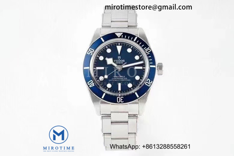 Black Bay Fifty Eight 39mm ZF Blue Dial SS Bracelet A2824