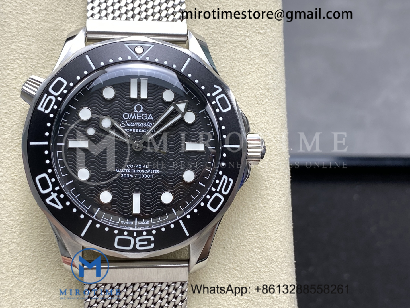 Seamaster 300m 2025 42mm SS/SS Black Dial VSF A8806